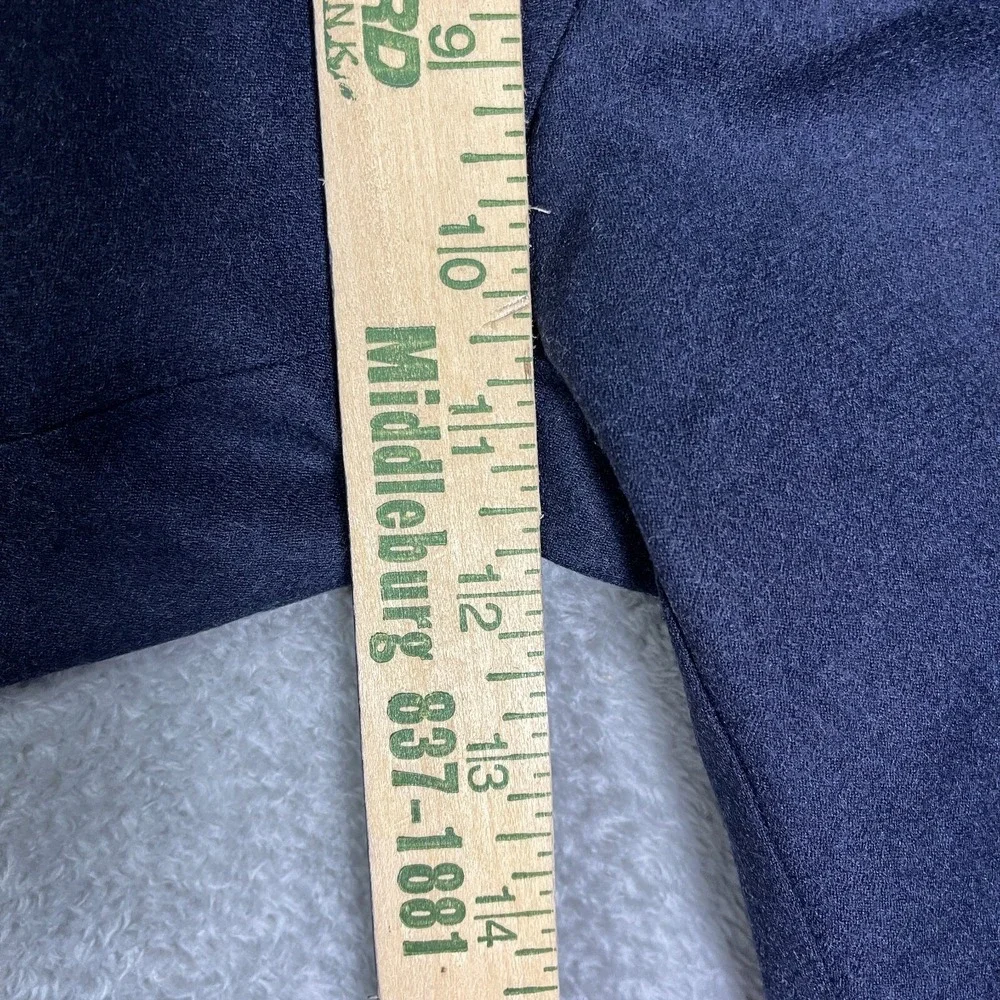 Nwt Talbots Italian Flannel 10 Wool Blend Navy Mills Pants‎ Formal Work